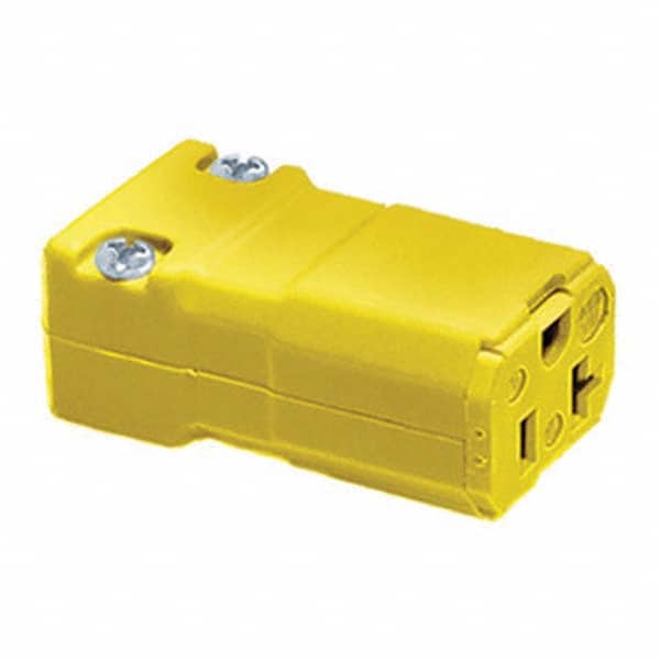 Hubbell Wiring Device-Kellems - Straight Blade Plugs & Connectors Connector Type: Connector Grade: Industrial - USA Tool & Supply