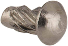 Value Collection - #00 Round Head Sheet Metal Screw - Stainless Steel, 1/8" Length Under Head, ASME B18.6.3 & ASME B18.6.4, Grade 18-8 - USA Tool & Supply