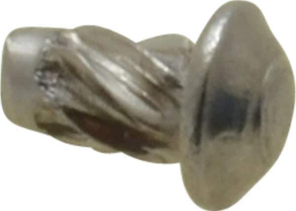 Value Collection - #0 Round Head Sheet Metal Screw - Stainless Steel, 1/8" Length Under Head, ASME B18.6.3 & ASME B18.6.4, Grade 18-8 - USA Tool & Supply