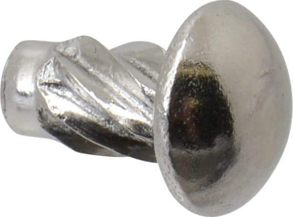 Value Collection - #6 Round Head Sheet Metal Screw - Stainless Steel, 1/4" Length Under Head, ASME B18.6.3 & ASME B18.6.4, Grade 18-8 - USA Tool & Supply