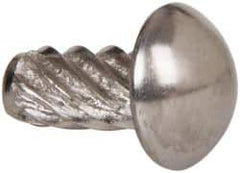 Value Collection - #10 Round Head Sheet Metal Screw - Stainless Steel, 3/8" Length Under Head, ASME B18.6.3 & ASME B18.6.4, Grade 18-8 - USA Tool & Supply