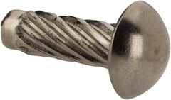 Value Collection - #10 Round Head Sheet Metal Screw - Stainless Steel, 1/2" Length Under Head, ASME B18.6.3 & ASME B18.6.4, Grade 18-8 - USA Tool & Supply