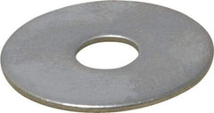 Value Collection - 1/4" Screw, Grade 18-8 Stainless Steel Fender Flat Washer - 9/32" ID x 1" OD, 0.05" Thick - USA Tool & Supply