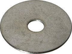 Value Collection - 1/4" Screw, Grade 18-8 Stainless Steel Fender Flat Washer - 9/32" ID x 1-1/4" OD, 0.05" Thick - USA Tool & Supply