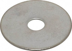 Value Collection - 5/16" Screw, Grade 18-8 Stainless Steel Fender Flat Washer - 11/32" ID x 1-1/2" OD, 0.06" Thick - USA Tool & Supply