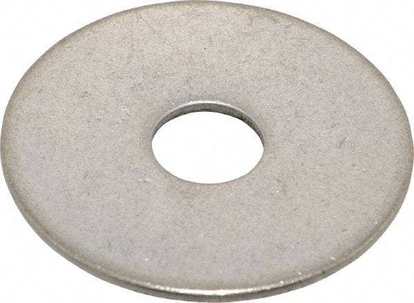 Value Collection - 3/8" Screw, Grade 18-8 Stainless Steel Fender Flat Washer - 13/32" ID x 1-1/2" OD, 0.06" Thick - USA Tool & Supply