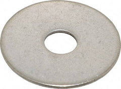 Value Collection - 3/8" Screw, Grade 18-8 Stainless Steel Fender Flat Washer - 13/32" ID x 1-1/2" OD, 0.06" Thick - USA Tool & Supply