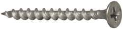 Value Collection - #6 Bugle Head, Phillips Steel Deck Screw - 1-5/8" OAL, Galvanized, Grade 2 - USA Tool & Supply