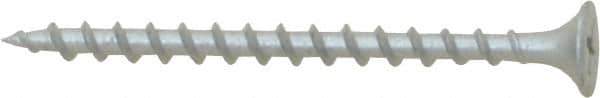Value Collection - #6 Bugle Head, Phillips Steel Deck Screw - 2" OAL, Galvanized, Grade 2 - USA Tool & Supply
