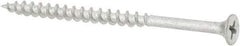 Value Collection - #8 Bugle Head, Phillips Steel Deck Screw - 3" OAL, Galvanized, Grade 2 - USA Tool & Supply