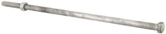Value Collection - 3/8-16 Thread, 12" Length Under Head, Steel Hex Head Bolt - Hot Dipped Galvanized Coated, 9/16" Hex, ANSI/ASME B18.2.2 & ASME B18.2.1, Grade 2 - USA Tool & Supply