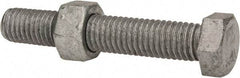 Value Collection - 1/2-13 Thread, 3" Length Under Head, Steel Hex Head Bolt - Hot Dipped Galvanized Coated, 3/4" Hex, UNC Thread, ANSI/ASME B18.2.2 & ASME B18.2.1, Grade 2 - USA Tool & Supply