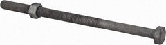 Value Collection - 1/2-13 Thread, 9" Length Under Head, Steel Hex Head Bolt - Hot Dipped Galvanized Coated, 3/4" Hex, UNC Thread, ANSI/ASME B18.2.2 & ASME B18.2.1, Grade 2 - USA Tool & Supply