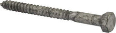 Value Collection - 5/16" Screw, 3-1/2" Length Under Head, Steel, Hex Head Lag Screw - Hot Dipped Galvanized, AISI 1006, ASME B18.2.1 Fastner, Grade 1006-1022 - USA Tool & Supply