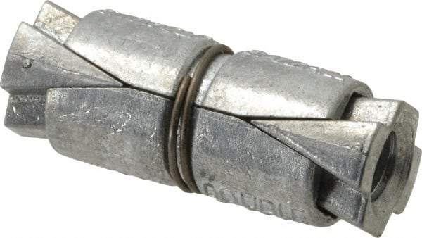 Value Collection - 5/16" Diam, 5/8" Drill, 1-1/4" OAL, Double Expansion Concrete Anchor - Zinc - USA Tool & Supply