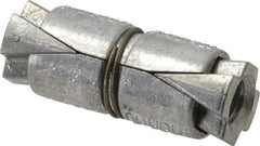 Value Collection - 5/16" Diam, 5/8" Drill, 1-1/4" OAL, Double Expansion Concrete Anchor - Zinc - USA Tool & Supply