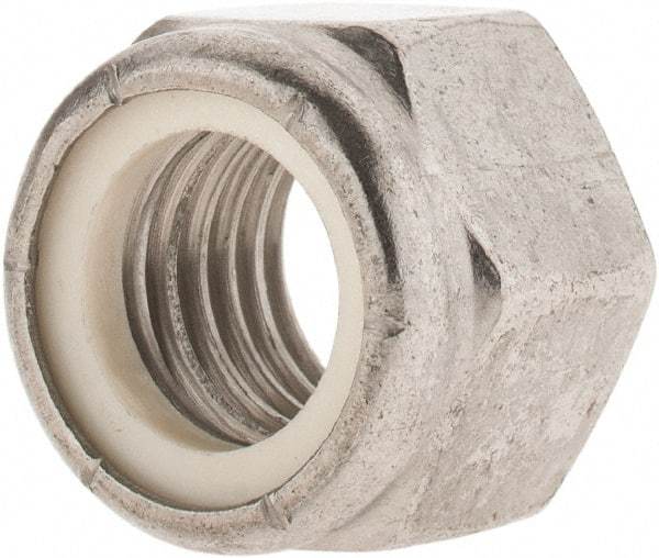 Value Collection - 3/4-10 UNC 18-8 Hex Lock Nut with Nylon Insert - 57/64" High - USA Tool & Supply