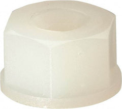 Made in USA - #6-32 UNC Hex Lock Nut with Nylon Insert - 5.08mm High - USA Tool & Supply