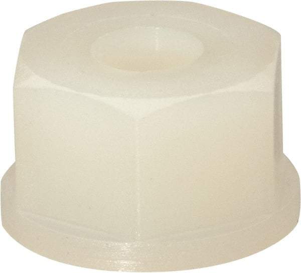 Made in USA - #10-24 UNC Hex Lock Nut with Nylon Insert - 1/4" High - USA Tool & Supply