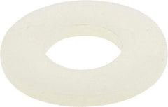 Made in USA - 5/16" Screw, Grade 6/6 Nylon Standard Flat Washer - 8.64mm ID x 18.8mm OD, 1.57mm Thick - USA Tool & Supply