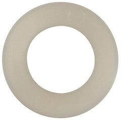 Made in USA - 7/16" Screw, Grade 6/6 Nylon Standard Flat Washer - 11.25mm ID x 3/4" OD, 1.57mm Thick - USA Tool & Supply