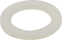 Made in USA - 1/2" Screw, Grade 6/6 Nylon Standard Flat Washer - 12.83mm ID x 3/4" OD, 1.57mm Thick - USA Tool & Supply