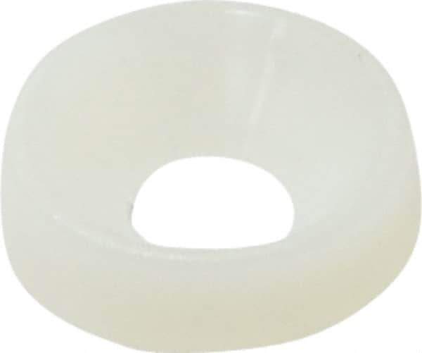 Made in USA - 4.57mm Thick, Nylon, Standard Countersunk Washer - 6.6mm ID x 17.35mm OD - USA Tool & Supply