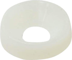 Made in USA - 4.57mm Thick, Nylon, Standard Countersunk Washer - 6.6mm ID x 17.35mm OD - USA Tool & Supply
