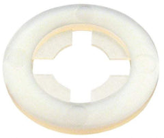 Made in USA - 5/16" Screw, 0.292" ID, Nylon Internal Tooth Lock Washer - 47/64" OD, Grade 6/6 - USA Tool & Supply