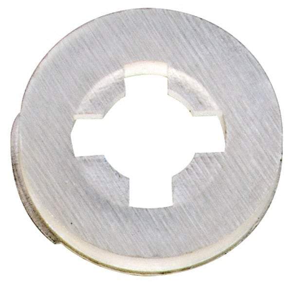 Made in USA - #2 Screw, 0.078" ID, Nylon Internal Tooth Lock Washer - 13/64" OD, Grade 6/6 - USA Tool & Supply