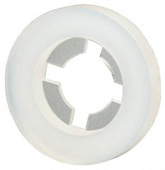 Made in USA - #8 Screw, 0.152" ID, Nylon Internal Tooth Lock Washer - 25/64" OD, Grade 6/6 - USA Tool & Supply