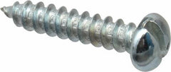 Value Collection - #6, 3/4" Length Under Head, Slotted Drive, Round Head Wood Screw - USA Tool & Supply