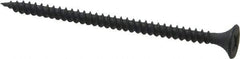 Value Collection - #6, 2-1/4" OAL, Phillips Drive Bugle Head, Steel Drywall Screws - Black Phosphate Finish, Grade 2 - USA Tool & Supply