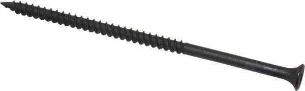 Value Collection - #10, 4" OAL, Phillips Drive Bugle Head, Steel Drywall Screws - Black Phosphate Finish, Grade 2 - USA Tool & Supply