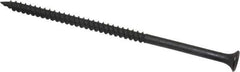 Value Collection - #10, 4" OAL, Phillips Drive Bugle Head, Steel Drywall Screws - Black Phosphate Finish, Grade 2 - USA Tool & Supply