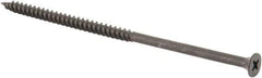 Value Collection - #10, 4-1/2" OAL, Phillips Drive Bugle Head, Steel Drywall Screws - Black Phosphate Finish, Grade 2 - USA Tool & Supply