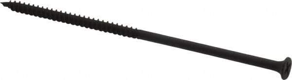 Value Collection - #10, 5" OAL, Phillips Drive Bugle Head, Steel Drywall Screws - Black Phosphate Finish, Grade 2 - USA Tool & Supply