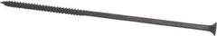 Value Collection - #10, 6" OAL, Phillips Drive Bugle Head, Steel Drywall Screws - Black Phosphate Finish, Grade 2 - USA Tool & Supply