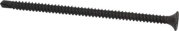 Value Collection - #8, 3" OAL, Phillips Drive Bugle Head, Steel Drywall Screws - Black Phosphate Finish, Grade 2 - USA Tool & Supply