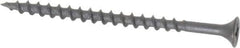 Value Collection - #7, 2-1/2" OAL, Phillips Drive Bugle Head Wood Screw - Black Phosphate Finish Steel, Grade 2 - USA Tool & Supply
