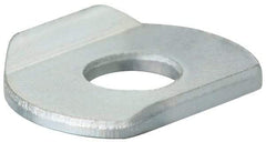 De-Sta-Co - Zinc Plated, Carbon Steel, Flanged Washer for M5 Diam Clamp Spindle - 10-32 Thread, 0.2" Hole Diam, 0.56" Overall Diam, 0.38" Between Flanges - USA Tool & Supply