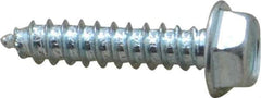 Value Collection - #8 Hex Washer Head Sheet Metal Screw - Steel, 3/4" Length Under Head, Grade 2 - USA Tool & Supply
