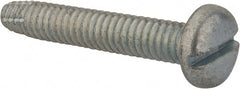 Value Collection - 1/4-20 UNC 1-1/2" Length Under Head Slotted Thread Cutting Screw - USA Tool & Supply