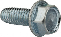 Value Collection - 3/8-16 UNC 1" Length Under Head Hex Thread Cutting Screw - USA Tool & Supply