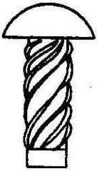 Value Collection - #00 Round Head Sheet Metal Screw - Stainless Steel, 1/4" Length Under Head, ASME B18.6.3 & ASME B18.6.4, Grade 18-8 - USA Tool & Supply