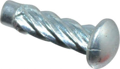 Value Collection - #0 Round Head Sheet Metal Screw - Steel, 1/4" Length Under Head, AISI 1016, ASME B18.6.3 & ASME B18.6.4, Grade 1016-1024 - USA Tool & Supply