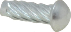 Value Collection - #2 Round Head Sheet Metal Screw - Steel, 5/16" Length Under Head, AISI 1016, ASME B18.6.3 & ASME B18.6.4, Grade 1016-1024 - USA Tool & Supply