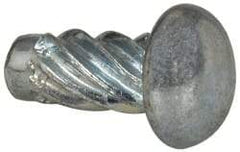 Value Collection - #4 Round Head Sheet Metal Screw - Steel, 1/4" Length Under Head, AISI 1016, ASME B18.6.3 & ASME B18.6.4, Grade 1016-1024 - USA Tool & Supply