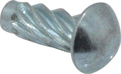 Value Collection - #6 Round Head Sheet Metal Screw - Steel, 3/8" Length Under Head, AISI 1016, ASME B18.6.3 & ASME B18.6.4, Grade 1016-1024 - USA Tool & Supply