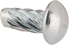 Value Collection - #8 Round Head Sheet Metal Screw - Steel, 3/8" Length Under Head, AISI 1016, ASME B18.6.3 & ASME B18.6.4, Grade 1016-1024 - USA Tool & Supply